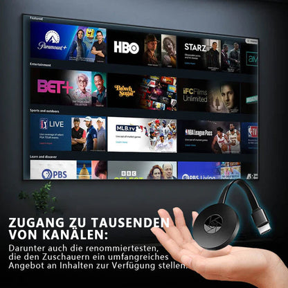 UnboundScreen™ TV Evolution - Πρόσβαση σε όλα τα κανάλια ΔΩΡΕΑΝ