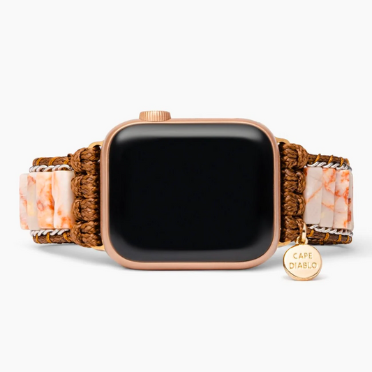 Apple Watch-Armband aus zartem kaiserlichem Jaspis